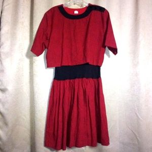 Vintage Kellwood 80's Dress Size 11